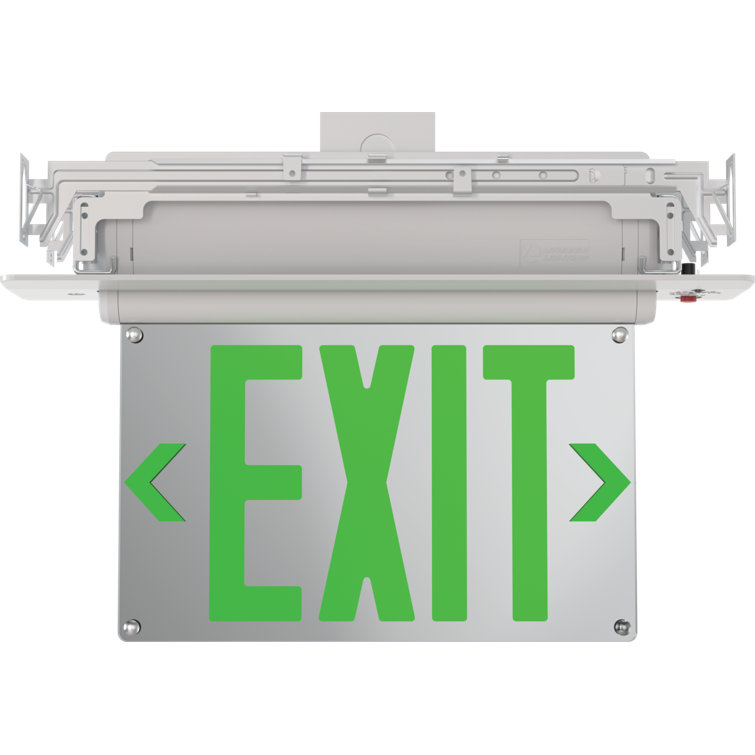 Lithonia Lighting Edge Lit LED Exit Sign Wayfair